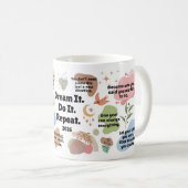 Dream It. Do It. Repeat. 2026 モチベーション名言 コーヒーマグカップ (正面右)