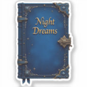 Dream Journal for Night Adventures シール (正面)