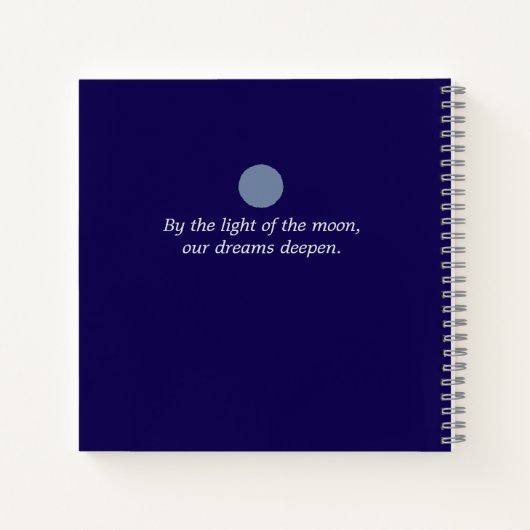 Dream Journal Spiral Notebook ノートブック (裏面)