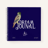 Dream Journal Spiral Notebook ノートブック (正面)