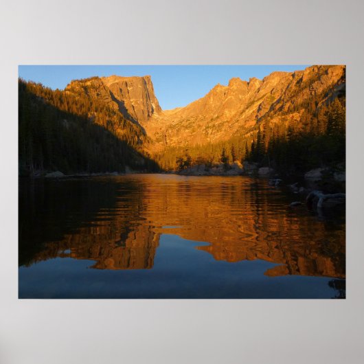 Dream Lake in Sunrise Light I ポスター (正面)