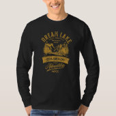 Dream Lake Rocky Mountain National Park Distressed Tシャツ (正面)
