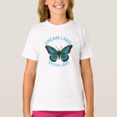 Dream Land Butterfly Graphic T-Shirt Tシャツ (正面)