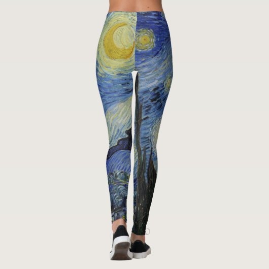 Dream Legging, Van Gogh, starry night レギンス (裏面)