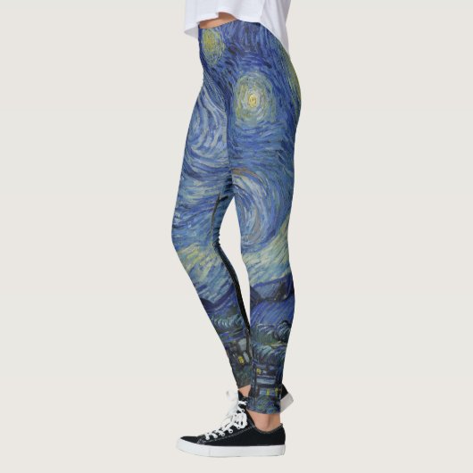 Dream Legging, Van Gogh, starry night レギンス (左)