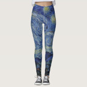 Dream Legging, Van Gogh, starry night レギンス (正面)
