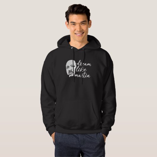 Dream Like Martin Proud Pride Cool Black History M パーカ (正面フル)