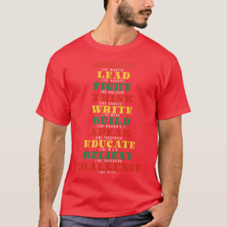 Dream LikeBLMブラック歴史月間 Tシャツ