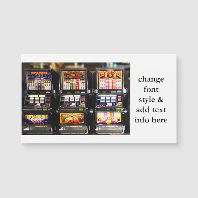 Dream Machines – ラッキースロットマシン (正面)