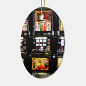 Dream Machines – ラッキースロットマシン セラミックオーナメント (左)