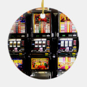 Dream Machines – ラッキースロットマシン セラミックオーナメント (裏面)