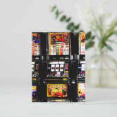 Dream Machines – ラッキースロットマシン ポストカード (スタンド正面)