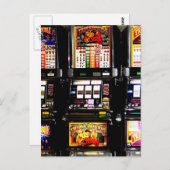 Dream Machines – ラッキースロットマシン ポストカード (正面/裏面)