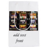 Dream Machines – ラッキースロットマシン ミディアムペーパーバッグ (正面)