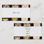 Dream Machines – ラッキースロットマシン 名刺 (正面/裏面)