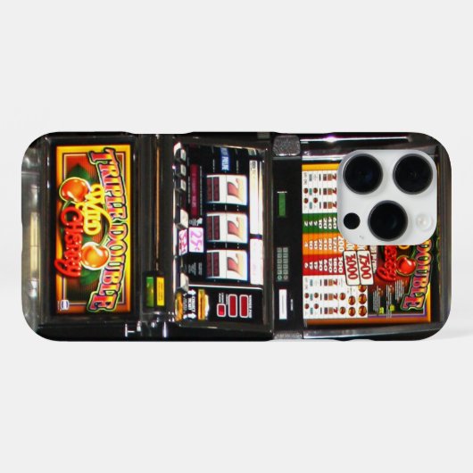 Dream Machines - Lucky Slot Machines iPhoneケース (裏面横)