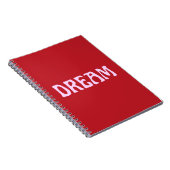 Dream Notebook in Red & Pink ノートブック (右側)