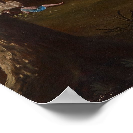 Dream of Arcadia (1838) — Thomas Cole ポスター (角)