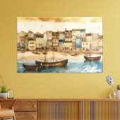  "Dream of the Butterfly", by artist Bella Catza キャンバスプリント (インサイチュ (リビング))