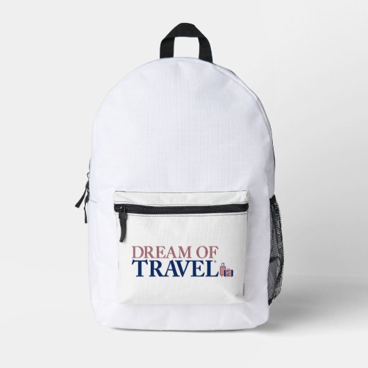 Dream of Travel ® バックパック (荷物コレクション) (正面)
