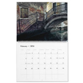 DREAM OF VENICE 2026 Calendar カレンダー (2月 2026)