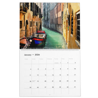 DREAM OF VENICE 2026 Calendar カレンダー