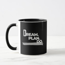 Dream Plan Do Execution Mindset マグカップ
