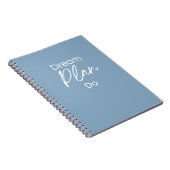 Dream. Plan. Do. – Motivational Notebook for Goal  ノートブック (右側)