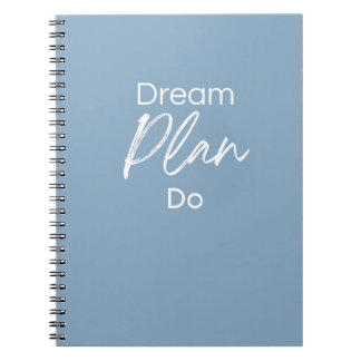 Dream. Plan. Do. – Motivational Notebook for Goal  ノートブック