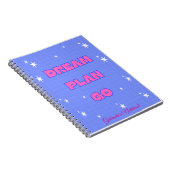Dream. Plan. Go. – モチベーションアップノート ノートブック (右側)