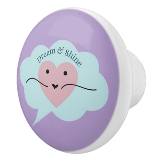 Dream & Shine Cute Pastel Ceramic Knob セラミックノブ (右)