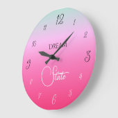 Dream State Gradient ラージ壁時計 (傾斜)