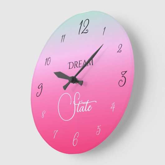 Dream State Gradient ラージ壁時計 (傾斜)