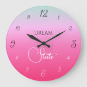Dream State Gradient ラージ壁時計 (正面)
