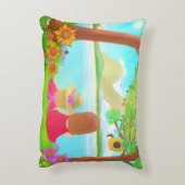 Dream View Accent Pillow アクセントクッション (裏面(縦))