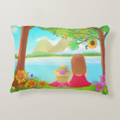 Dream View Accent Pillow アクセントクッション (裏面)