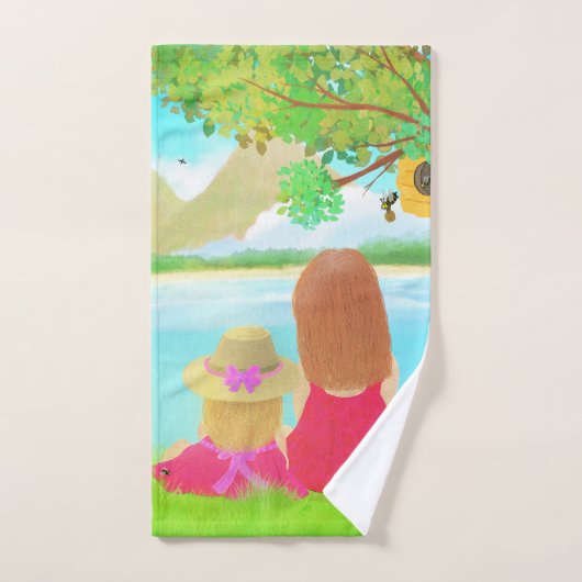 Dream View Bathroom Towels バスタオルセット (ハンドタオル)