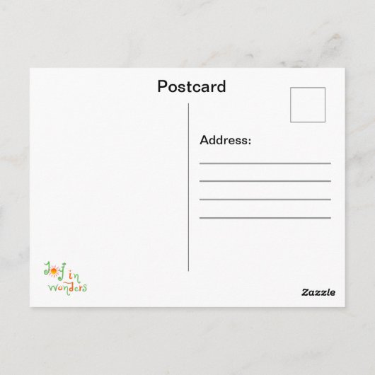 Dream View Postcard ポストカード (裏面)