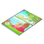 Dream View Spiral Photo Notebook ノートブック (左側)