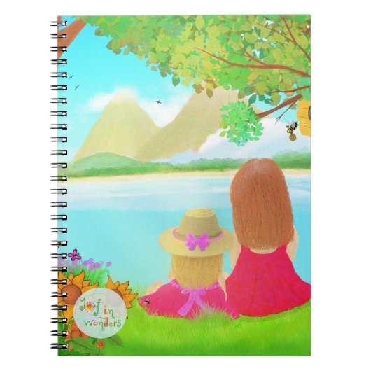 Dream View Spiral Photo Notebook ノートブック (正面)