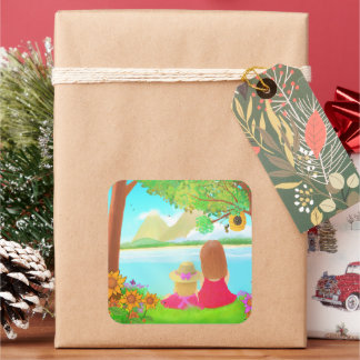 Dream View Stickers – Large Collection スクエアシール