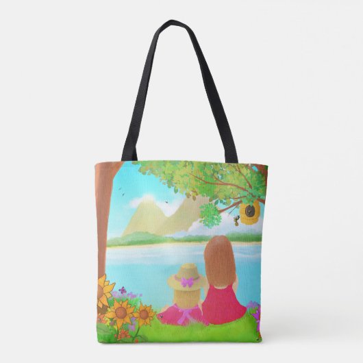 Dream View Tote Bag トートバッグ (裏面)