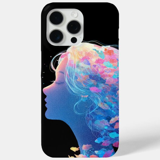 Dream Water Fish Neon Spirit Case-Mate iPhoneケース (裏面)