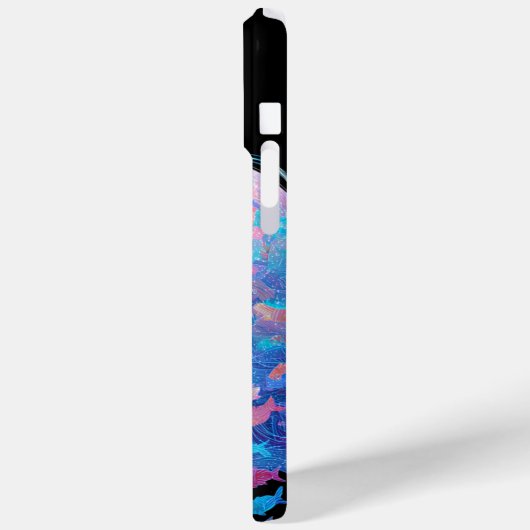 Dream Water Fish Neon Spirit Case-Mate iPhoneケース (裏面 / 左)