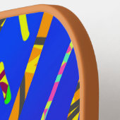 Dream Wave Festival - California Tiger ピックルボールラケット (左詳細)