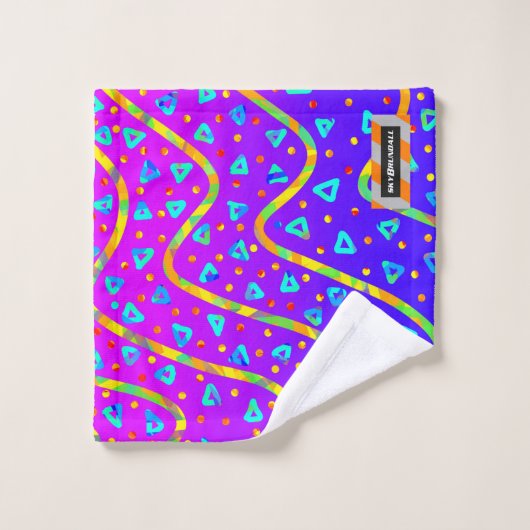 Dream Wave Festival - Cool Candy Rain バスタオルセット (ウォッシュタオル)