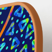 Dream Wave Festival - Electric Crumble 1 ピックルボールラケット (左詳細)