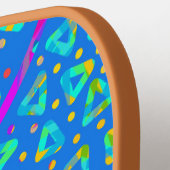 Dream Wave Festival - Electric Crumble 8 ピックルボールラケット (左詳細)