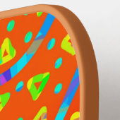 Dream Wave Festival - Warm Candy Rain ピックルボールラケット (左詳細)