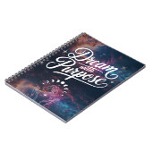Dream with Purpose- Cosmic Intention Notebook ノートブック (左側)